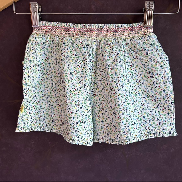 Little Bird By Jools Oliver Size 5-6 white ditsy flower shorts, nwt, new with ta - Picture 8 of 9